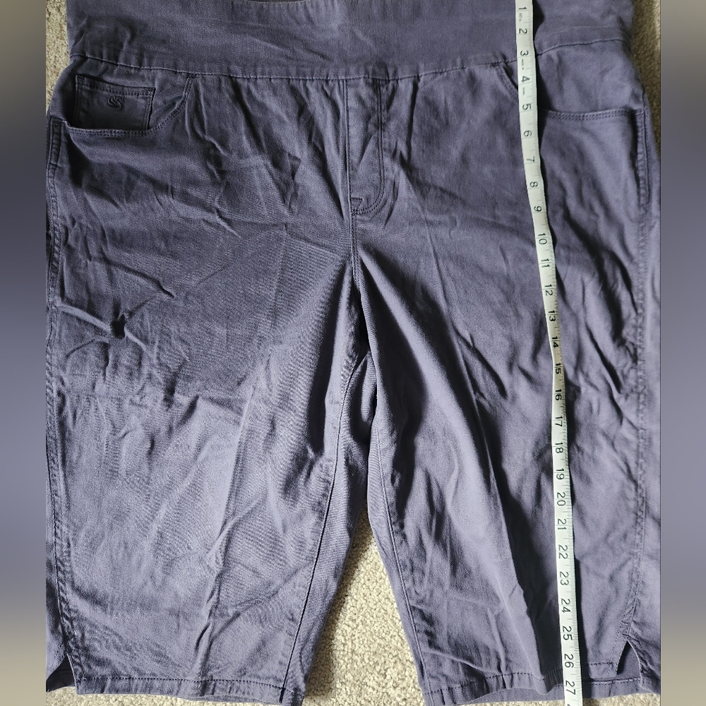 Gloria Vanderbilt Purple Womens Shorts Size 20W